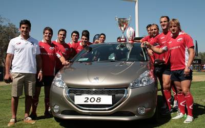 A gift from Peugeot to Chilean rugby. Photo: Feruchi
