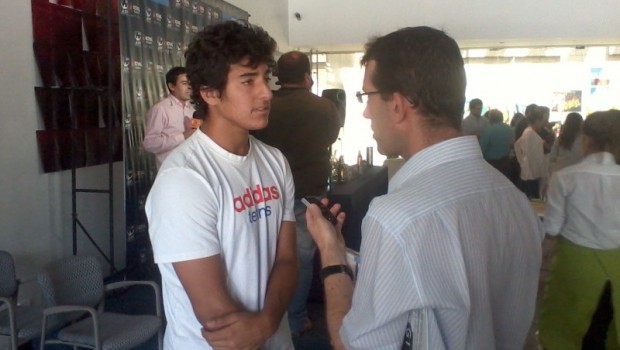 Christian Garín. Photo: Daniel Boyle