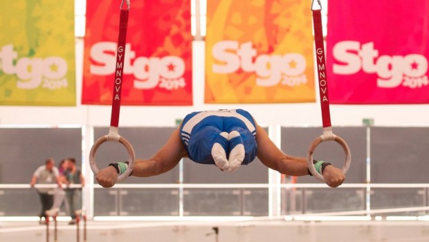 Spectators were captivated by the gymnastics. Photo: Vasilios Devletoglou