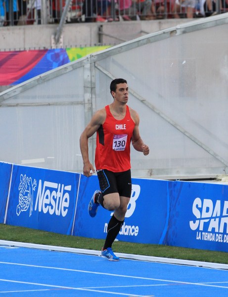 Gonzalo Barroilhet, decathlon silver. Photo: Vasilios Devletoglou