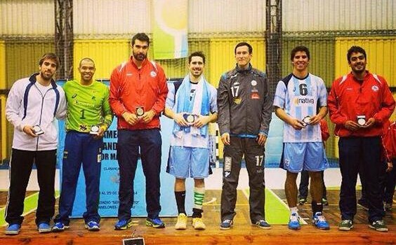 Handball's Team America. Photo: Team Chile