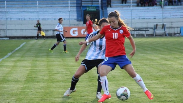 Chile beat Argentina in the opening match. Photo: ANFP