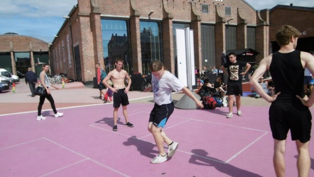 Footbag World Championships Copenhagen. Photo: Daniel Boyle